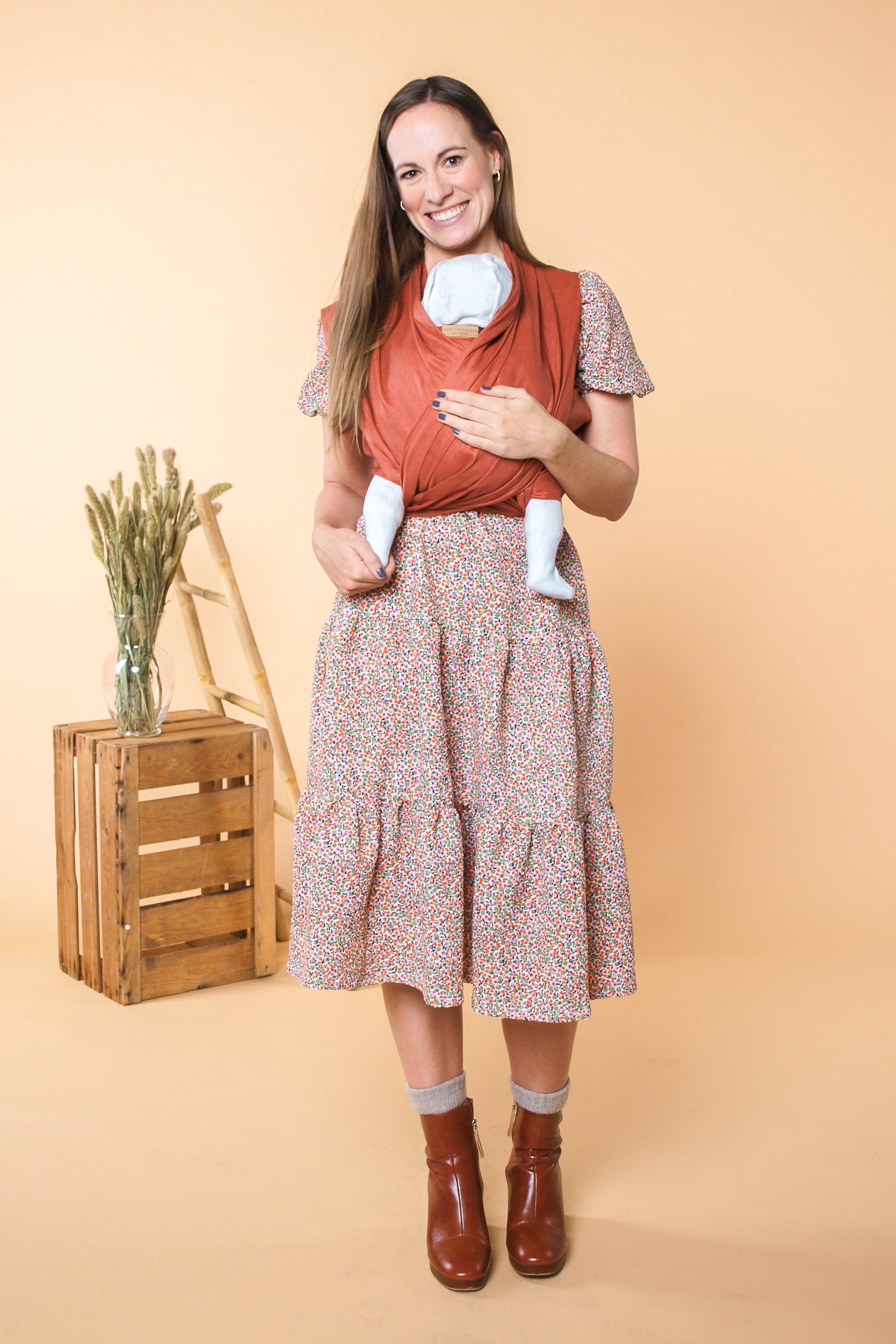 Leinentragetuch COPPER