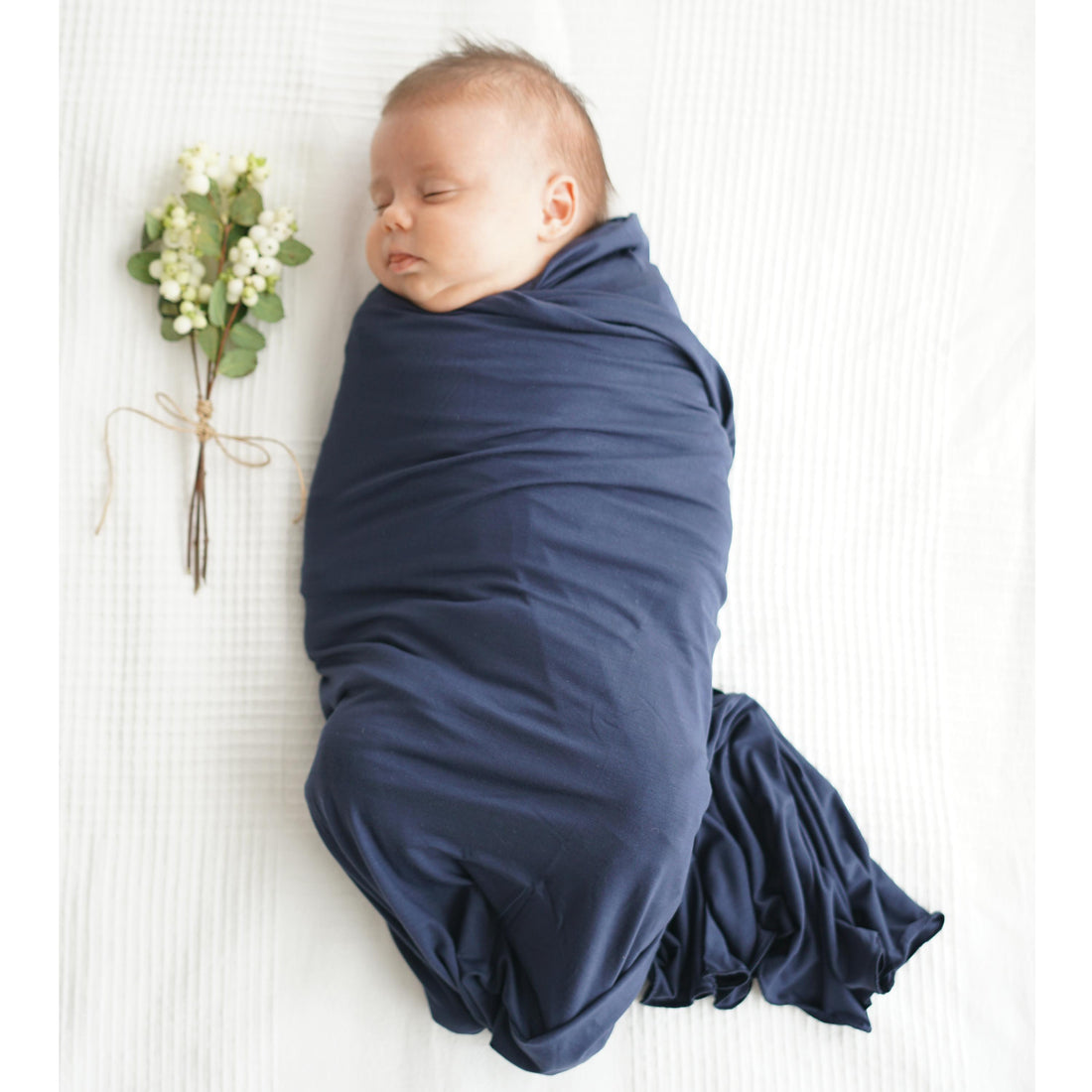 NAVY swaddle