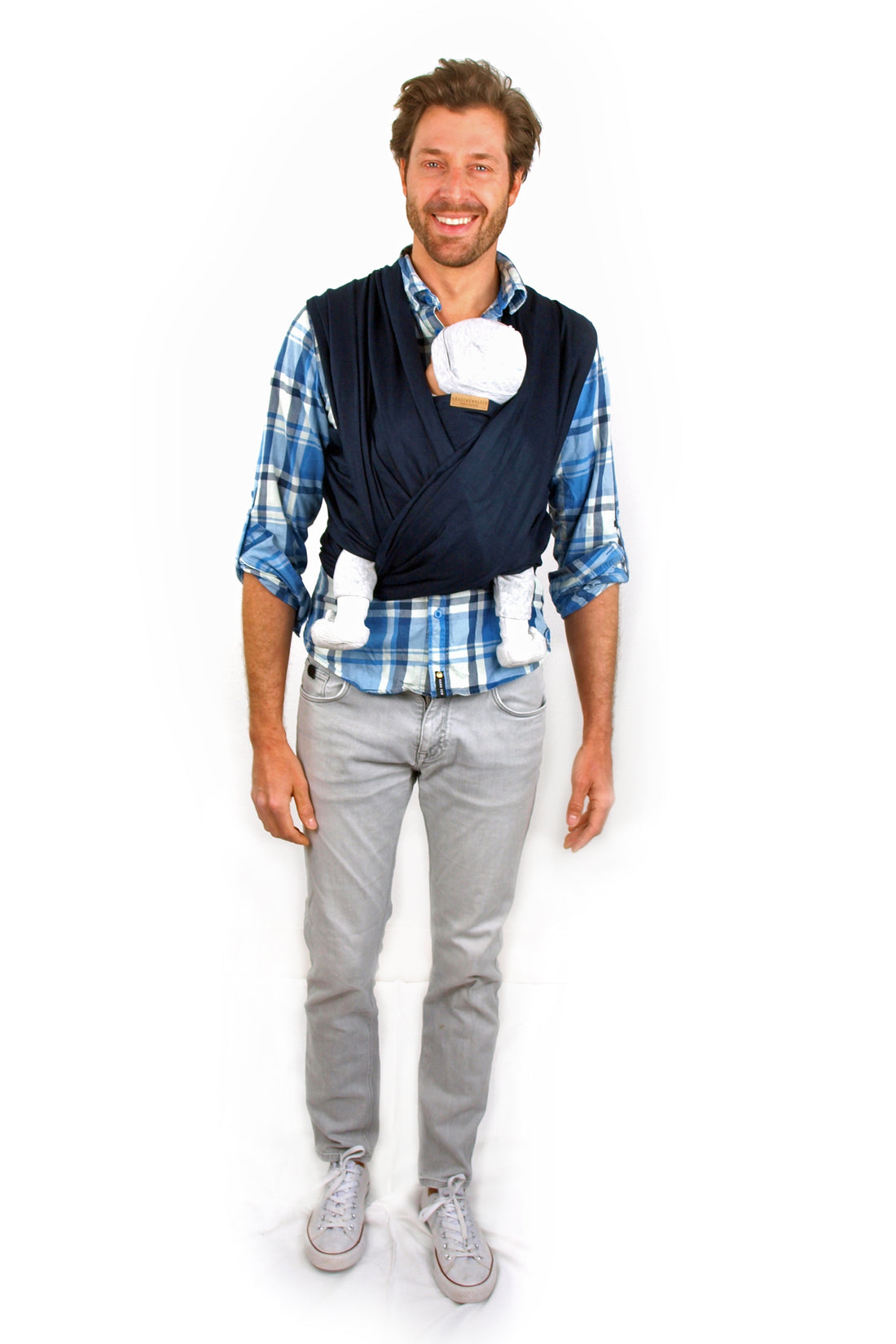 Linen sling MIDNIGHT